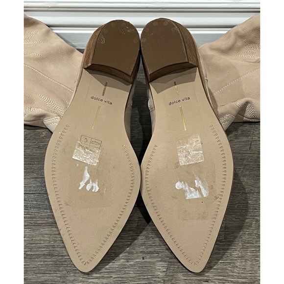 DOLCE VITA SOLEI DUNE / LIGHT TAN GENUINE LEATHER BOOTS SIZE 8 - Picture 9 of 9